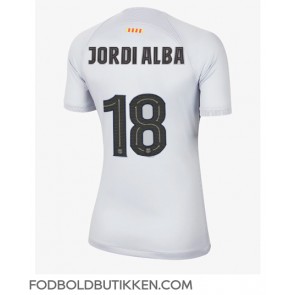 Barcelona Jordi Alba #18 Tredjetrøje Dame 2022-23 Kortærmet